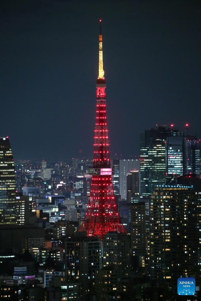 Menara Tokyo Menyala Merah Sambut Tahun Baru Imlek-Image-2