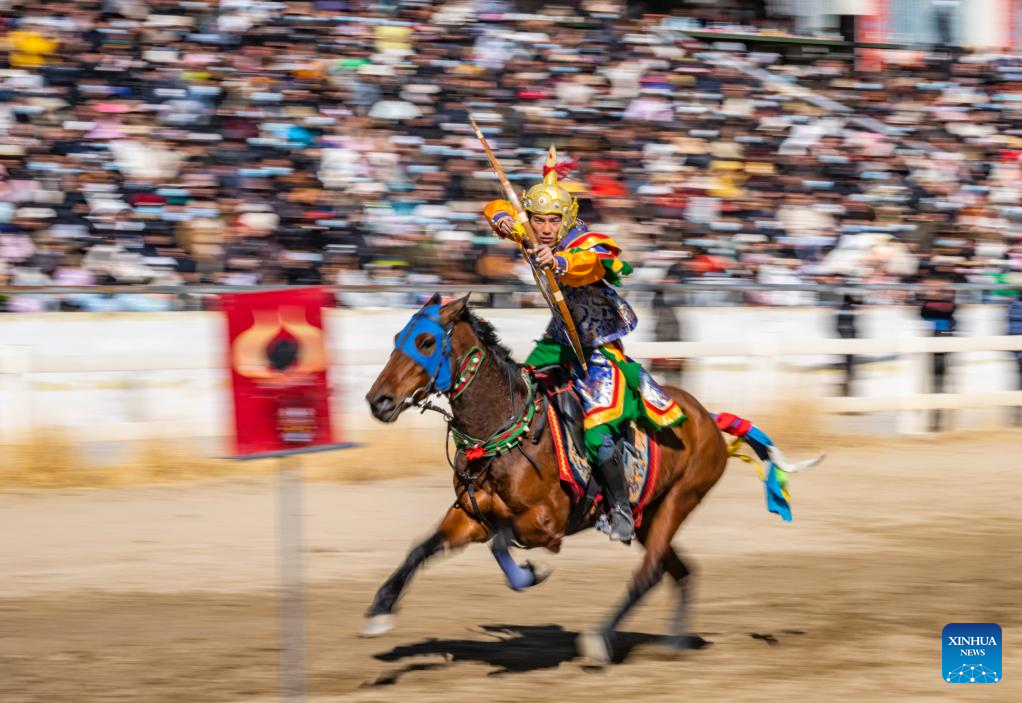 Xizang Adakan Pacuan Kuda untuk Tahun Baru Tibet-Image-1