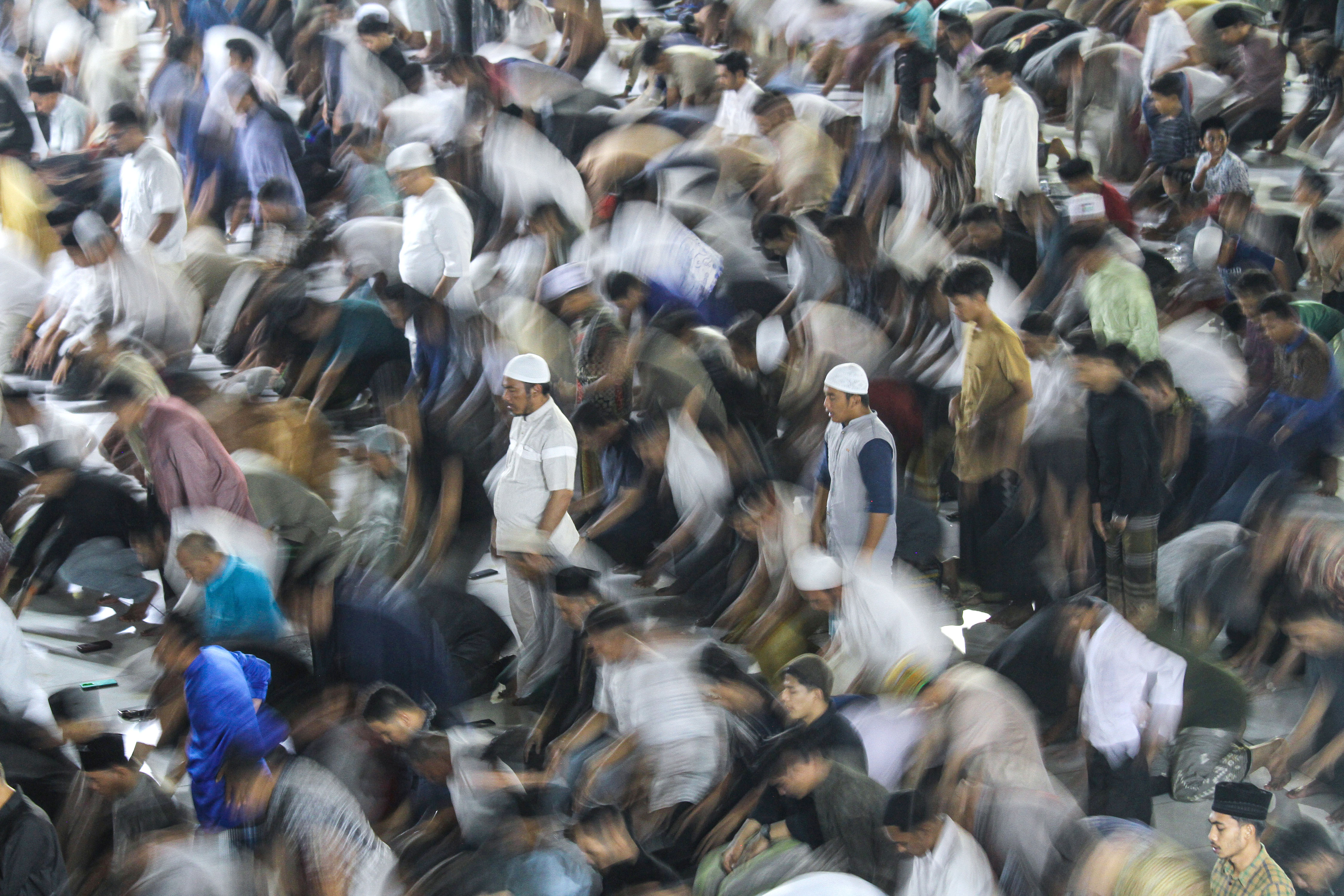 INDONESIA-LHOKSEUMAWE-SALAT TARAWIH-RAMADAN-Image-1