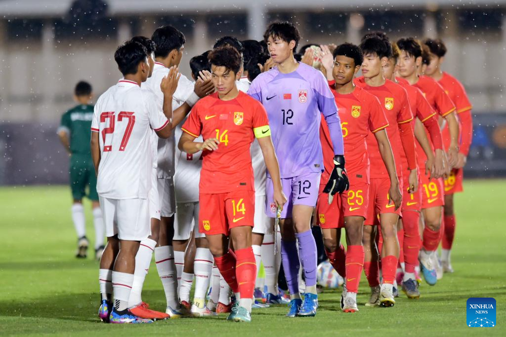 POTRET: Pertandingan Persahabatan U20 China vs Indonesia-Image-1