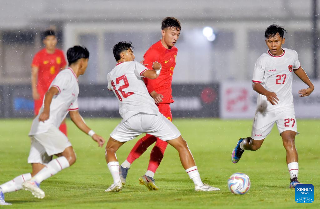 POTRET: Pertandingan Persahabatan U20 China vs Indonesia-Image-6
