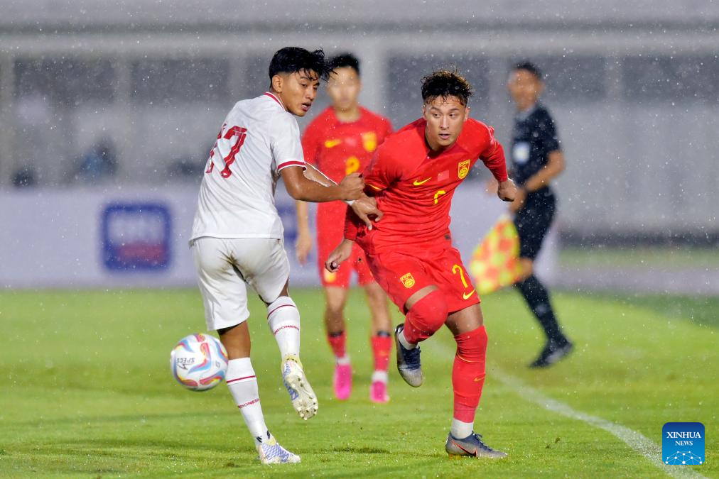 POTRET: Pertandingan Persahabatan U20 China vs Indonesia-Image-3