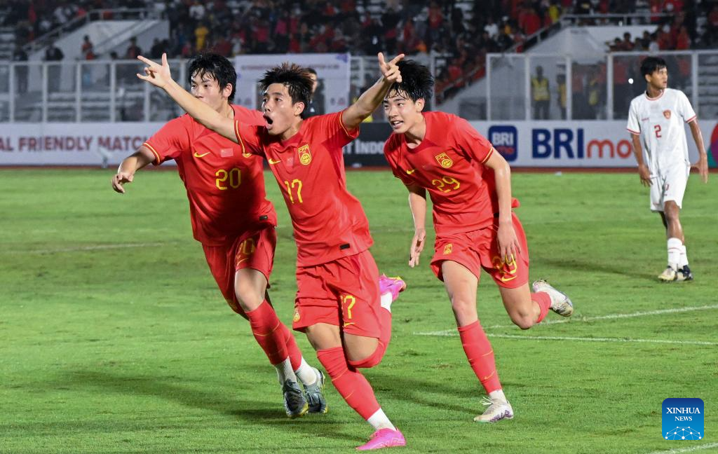 POTRET: Pertandingan Persahabatan U20 China vs Indonesia-Image-4