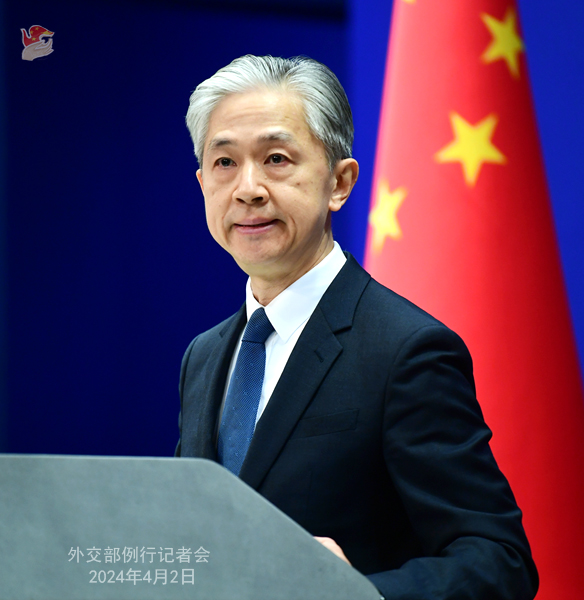 Konferensi Pers Kemenlu China 2 April 2024-Image-1