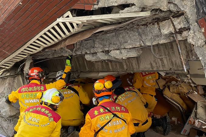 Empat Orang Tewas saat Gempa di Taiwan-Image-1
