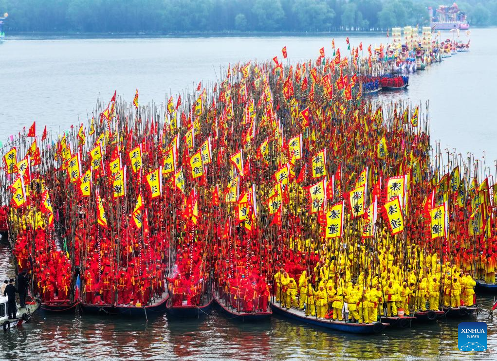 Festival Perahu Qintong 2024 Digelar di Jiangsu-Image-2