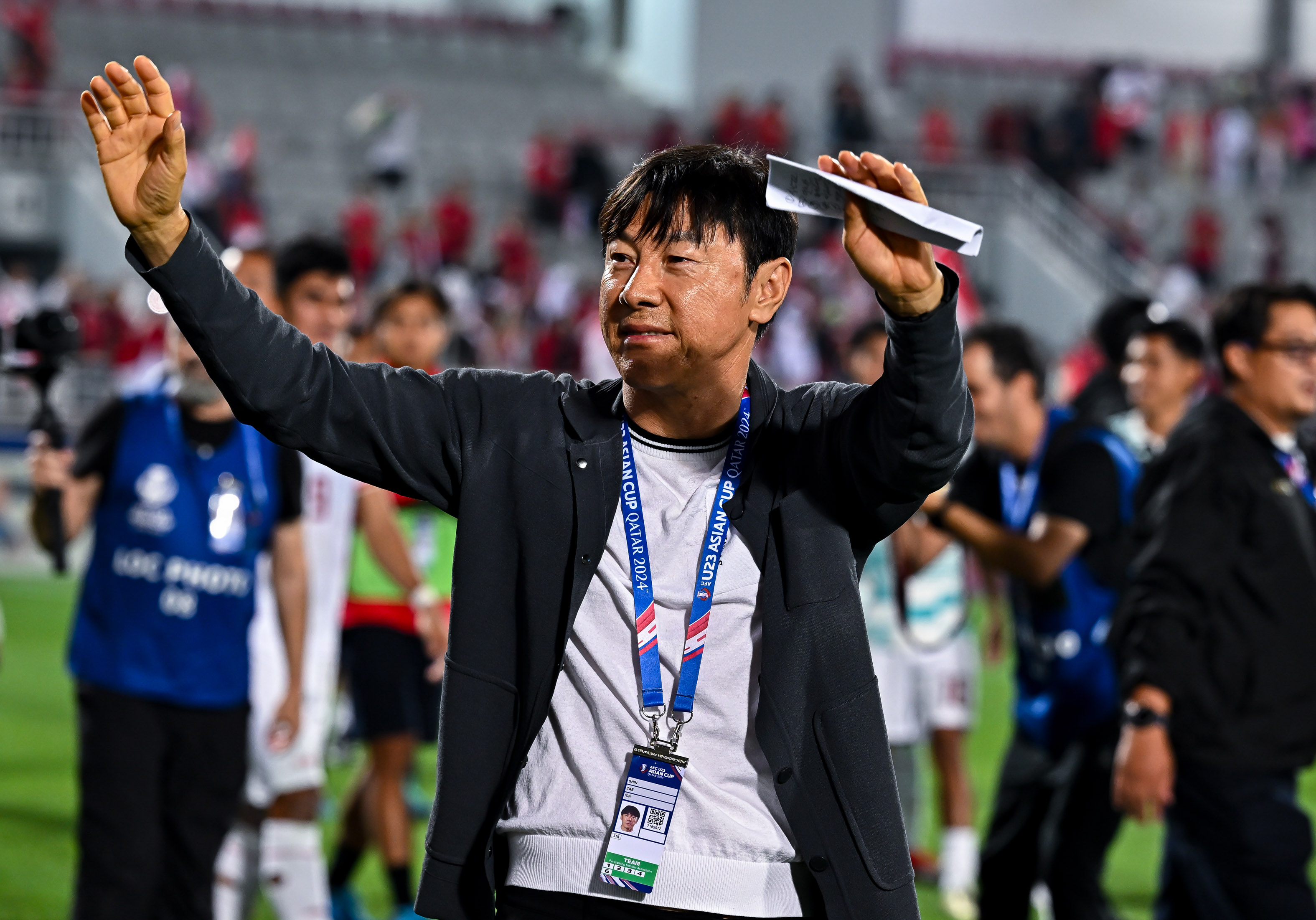 QATAR-DOHA-SEPAK BOLA-AFC U-23-KOREA SELATAN VS INDONESIA-3-Image-1