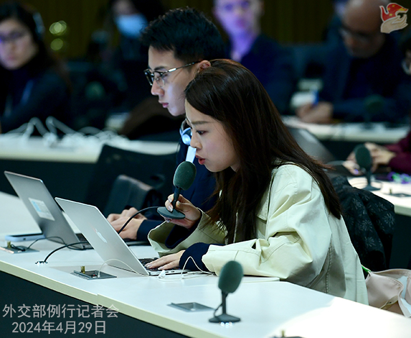 Konferensi Pers Kemenlu China 29 April 2024-Image-2