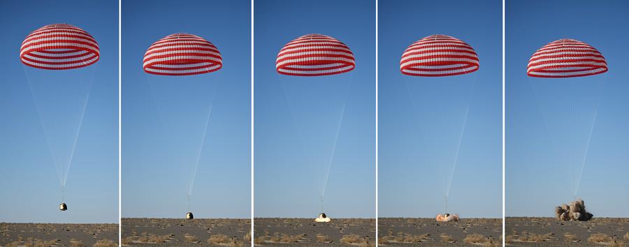 Kapsul pembawa pulang Shenzhou-17 mendarat, seluruh astronaut selamat-Image-1