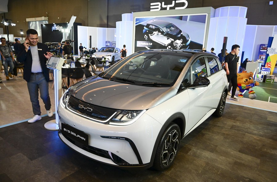 Mobil-mobil China bersinar di pameran kendaraan listrik Indonesia-Image-3 Mobil-mobil China bersinar di pameran kendaraan listrik Indonesia-Image-3