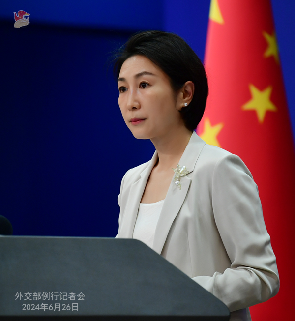 Konferensi Pers Kemenlu China 26 Juni 2024-Image-1