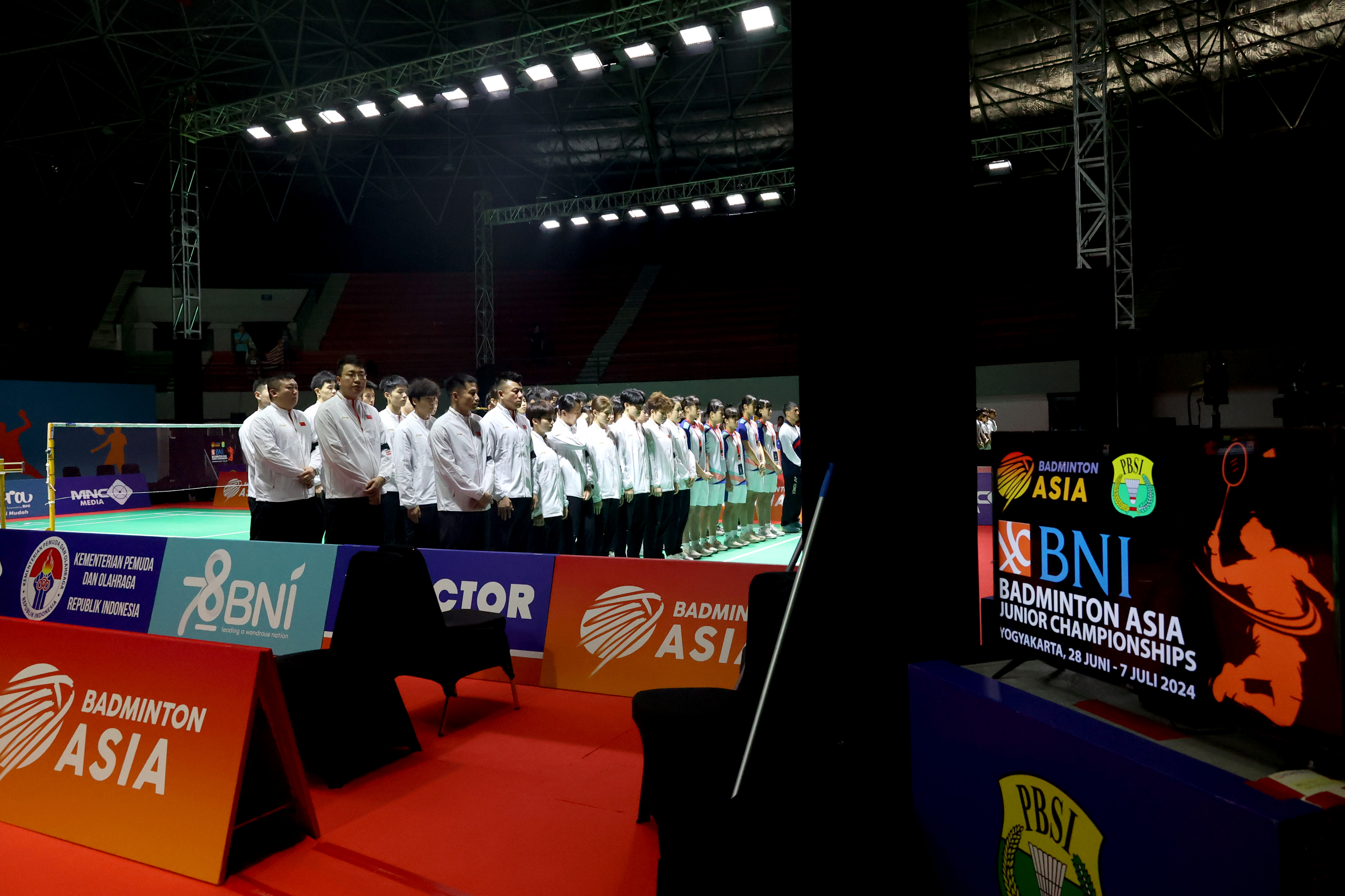 INDONESIA-YOGYAKARTA-KEJUARAAN BULU TANGKIS ASIA JUNIOR-MENGHENINGKAN CIPTA-1-Image-1