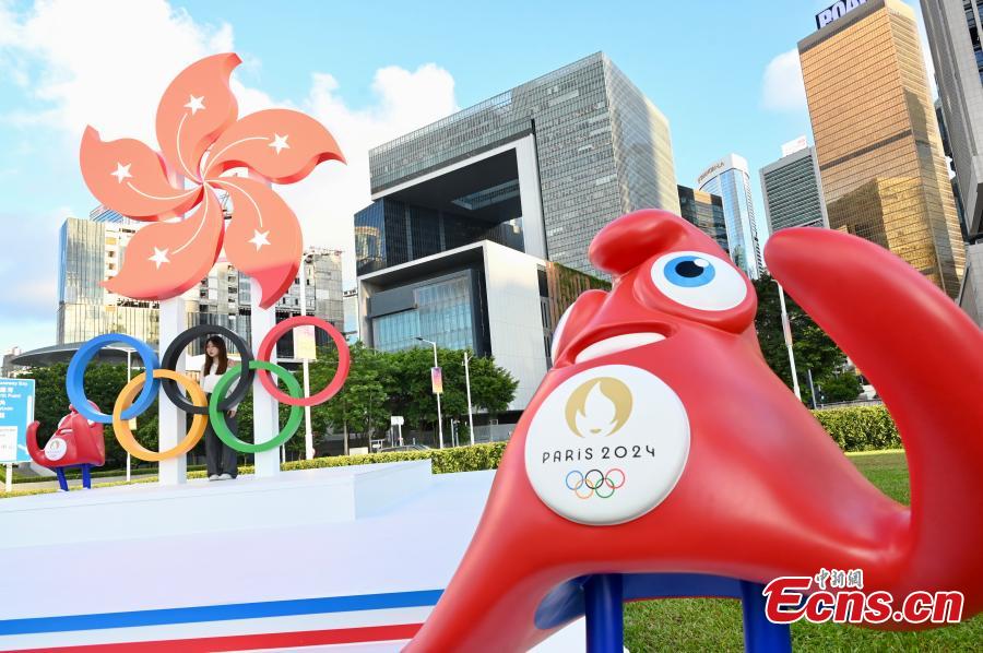 POTRET: Hong Kong Sambut Olimpiade Paris Mendatang-Image-4