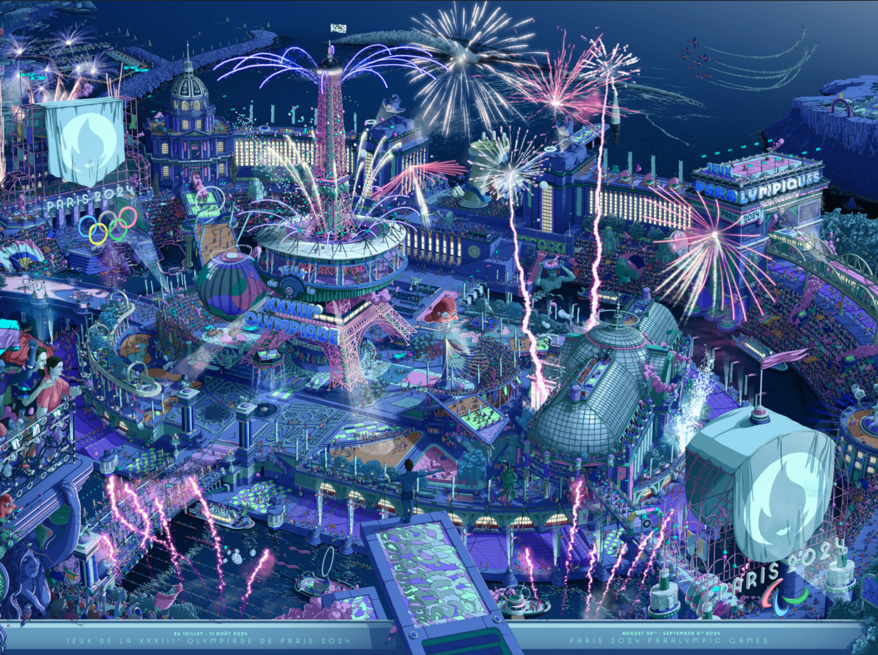 Olimpiade Paris 2024 akan luncurkan poster resmi edisi malam hari-Image-1 Olimpiade Paris 2024 akan luncurkan poster resmi edisi malam hari-Image-1
