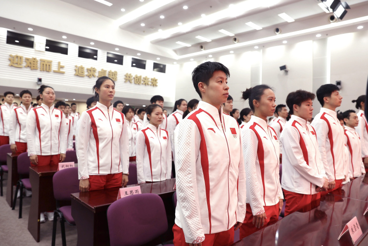 Delegasi Olimpiade China Tiba di Paris-Image-1