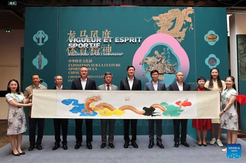 Potret : Pameran Budaya Olahraga China Disela Olimpiade Paris 2024-Image-1