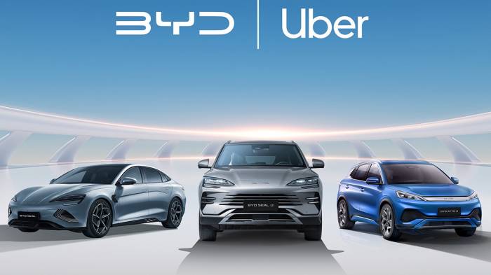 Uber - BYD Umumkan Kemitraan Strategis Kendaraan Listrik-Image-1