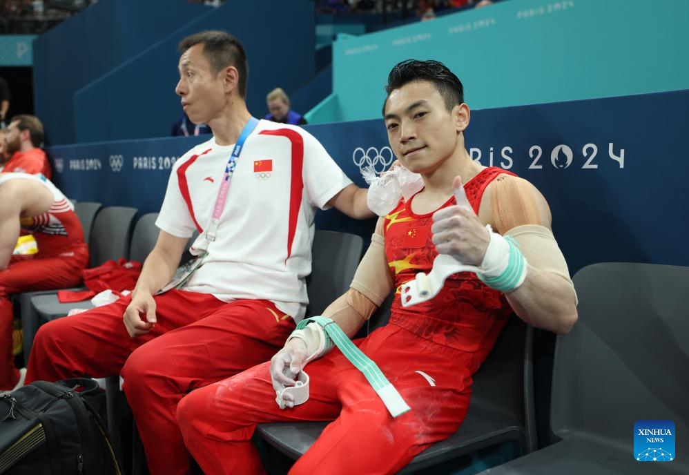 Potret : Liu Yang Raih Medali Emas Pertama Senam China di Olimpiade Paris-Image-4