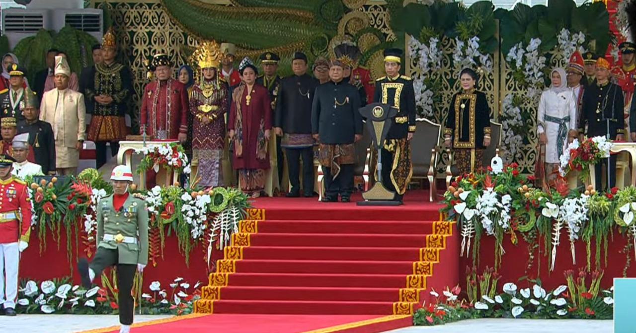 Potret : Detik-Detik Hut RI Ke 79 di Ibukota Nusantara-Image-3