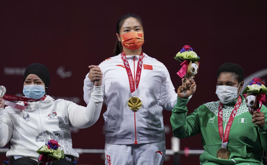 Kisah persahabatan atlet Paralimpiade cabor angkat berat asal China dan Mesir-Image-2 Kisah persahabatan atlet Paralimpiade cabor angkat berat asal China dan Mesir-Image-2