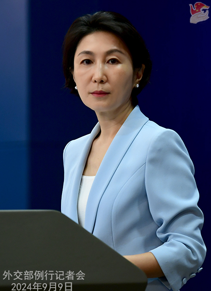 Konferensi Pers Kemenlu China 9 September 2024-Image-3