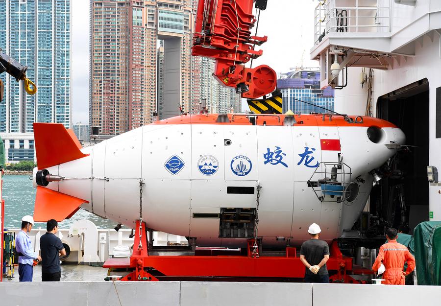 Kapal selam berawak Jiaolong milik China tiba di Hong Kong untuk kali pertama-Image-1