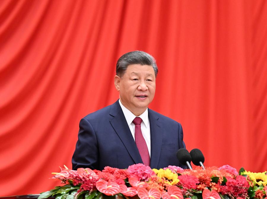 Xi Jinping janjikan pencapaian dan kontribusi nasional lebih besar dalam perdamaian dan pembangunan umat manusia-Image-1