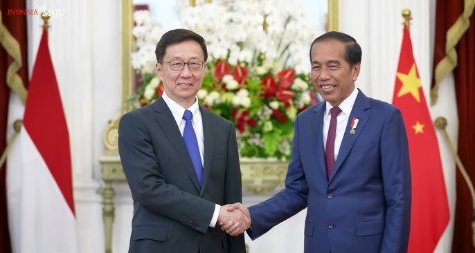 Utusan Khusus Xi Jinping, Wakil Presiden Tiongkok Han Zheng Bertemu Presiden Jokowi-Image-1