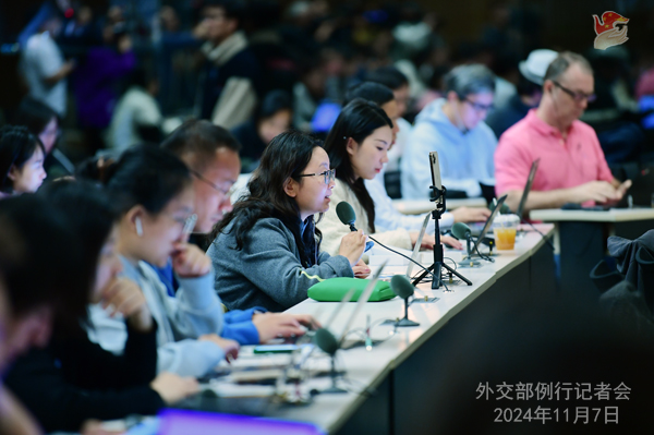 Konferensi Pers Kemenlu China 7 November 2024-Image-4