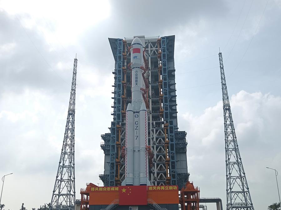 China bersiap luncurkan wahana antariksa kargo Tianzhou-8-Image-1