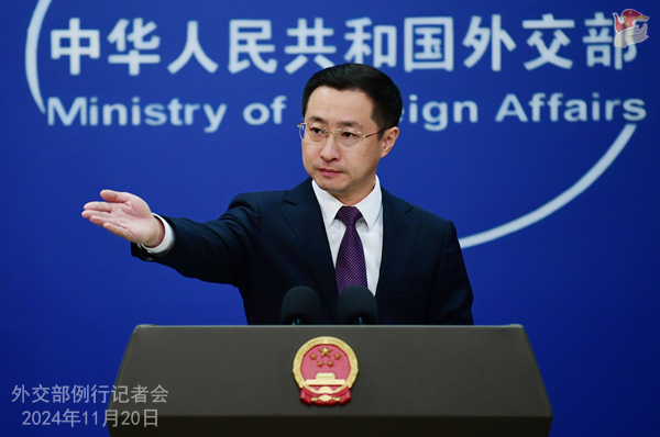 Konferensi Pers Kemenlu China 20 November 2024-Image-2