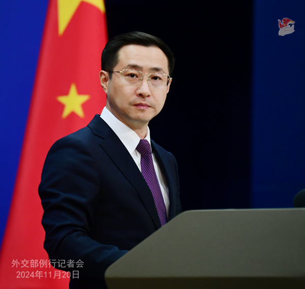 Konferensi Pers Kemenlu China 20 November 2024-Image-1