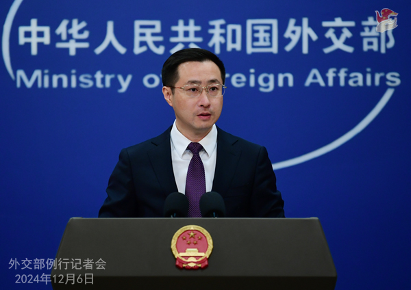 Konferensi Pers Kemenlu China 6 Desember 2024-Image-1