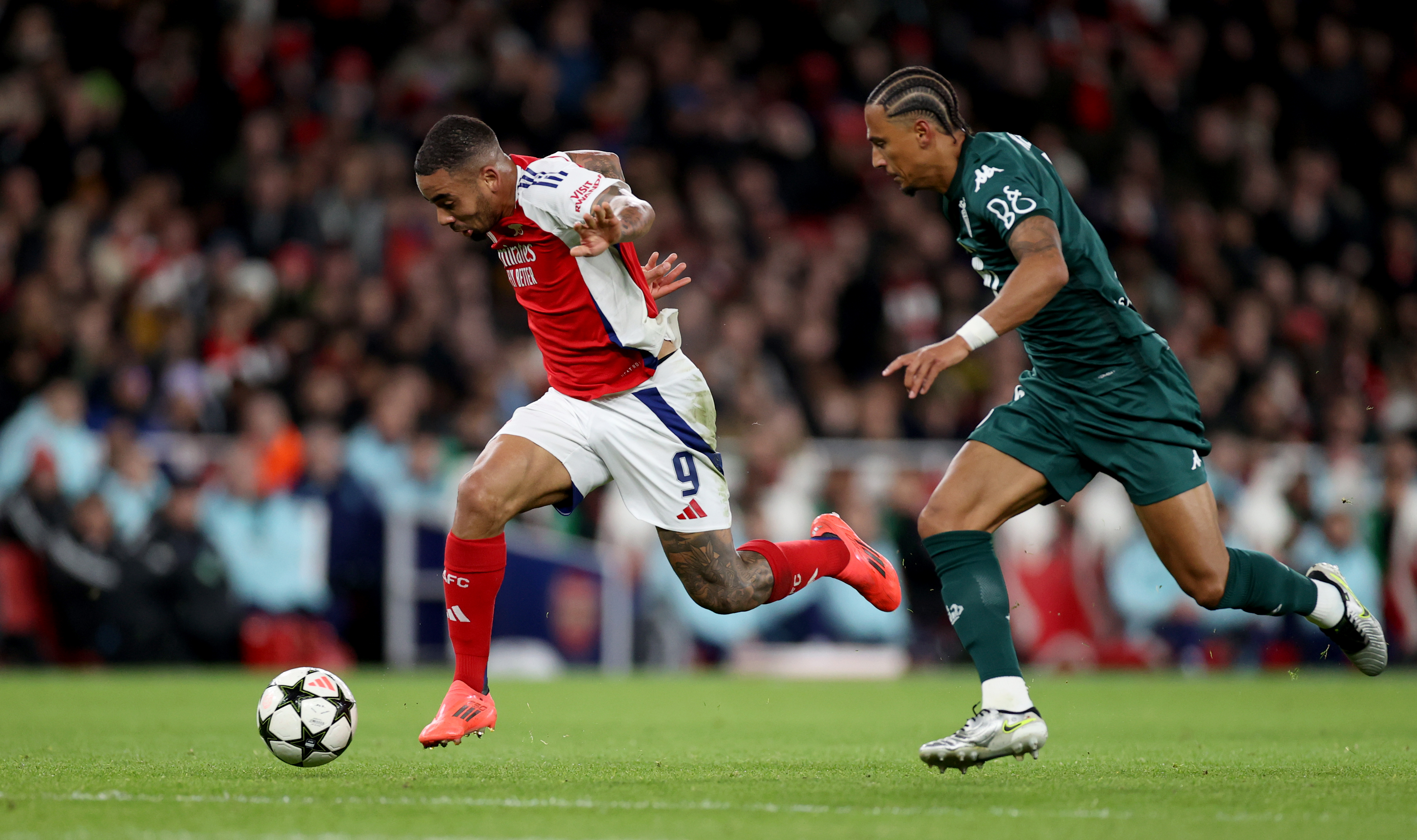 INGGRIS-LONDON-SEPAK BOLA-LIGA CHAMPIONS UEFA-ARSENAL VS MONACO-1-Image-1