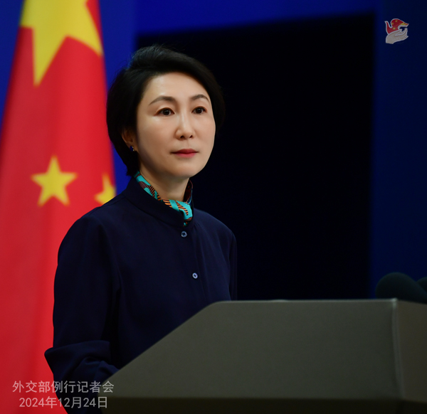 Konferensi Pers Kemenlu China 24 Desember 2024-Image-3