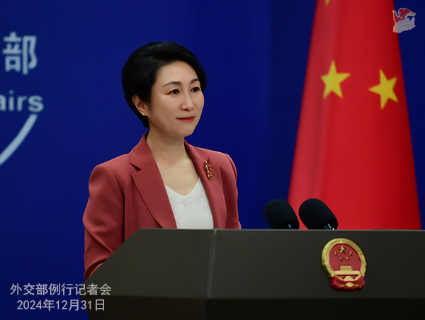 Konferensi Pers Kemenlu China 31 Desember 2024-Image-4