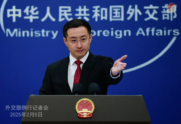 Konferensi Pers Kemenlu China 5 Februari 2025-Image-1