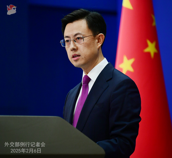 Konferensi Pers Kemenlu China 6 Februari 2025-Image-1