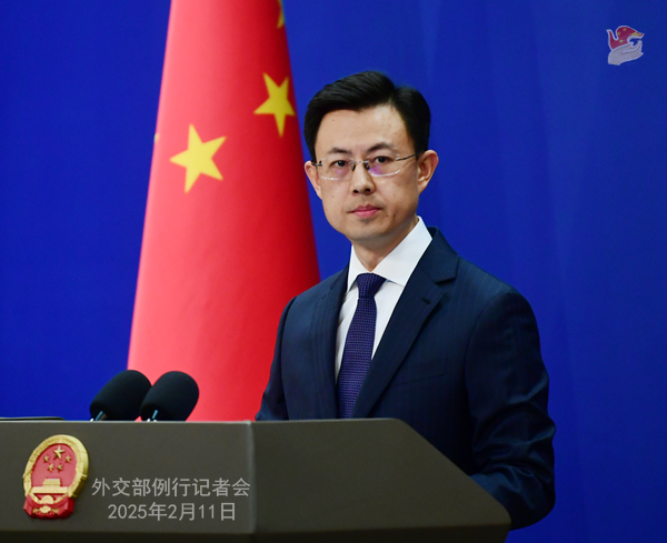 Konferensi Pers Kemenlu China 11 Februari 2025-Image-1