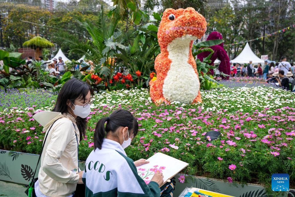 Potret : Pameran Bunga Hong Kong 2025 Resmi Dimulai-Image-3