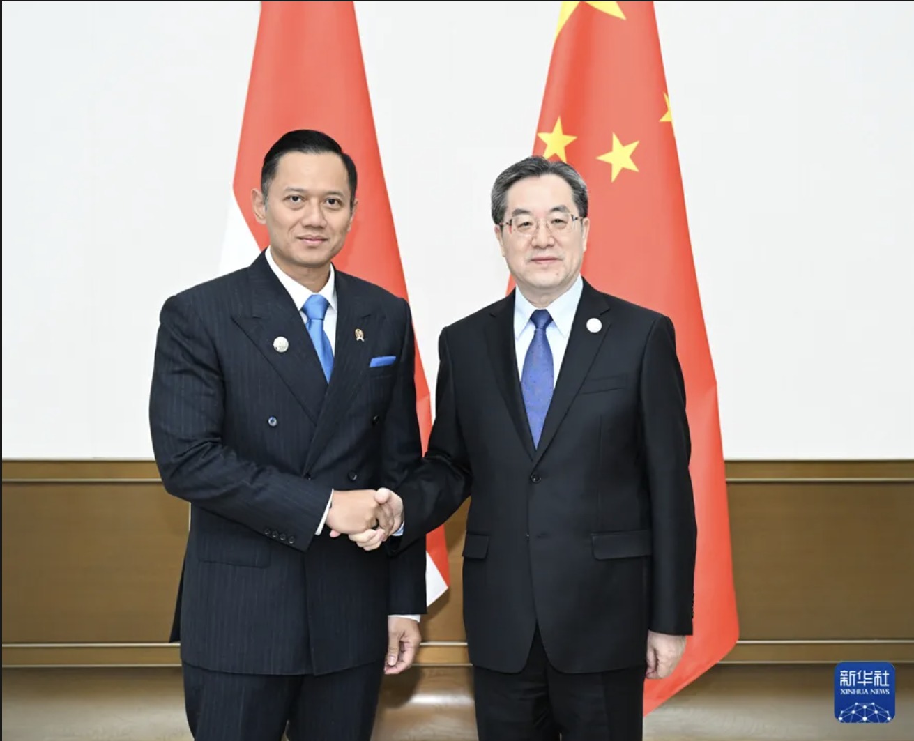 Pertemuan Wakil PM Tiongkok Ding Xuexiang dan Menko AHY Bahas Pembangunan di Indonesia-Image-1 Pertemuan Wakil PM Tiongkok Ding Xuexiang dan Menko AHY Bahas Pembangunan di Indonesia-Image-1