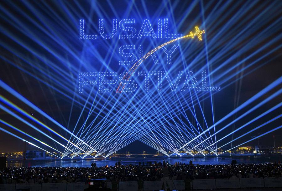 Potret Timur Tengah: Pesta Kembang Api Meriahkan Lusail Sky Festival di Qatar -Image-5 Potret Timur Tengah: Pesta Kembang Api Meriahkan Lusail Sky Festival di Qatar -Image-5