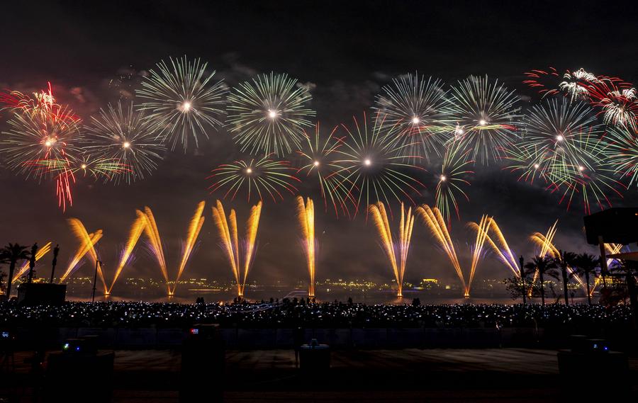 Potret Timur Tengah: Pesta Kembang Api Meriahkan Lusail Sky Festival di Qatar -Image-7 Potret Timur Tengah: Pesta Kembang Api Meriahkan Lusail Sky Festival di Qatar -Image-7