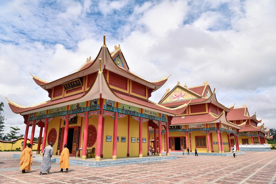 Menengok Sejumlah Murid Berlatih Kung Fu di Pusat Kebudayaan Kuil Shaolin di Lusaka, Zambia-Image-3 Menengok Sejumlah Murid Berlatih Kung Fu di Pusat Kebudayaan Kuil Shaolin di Lusaka, Zambia-Image-3
