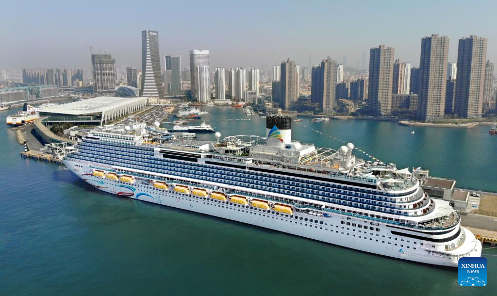 Potret : Dari Qingdao, Tiongkok Memulai Debut Peluncuran Kapal Pesiar-Image-3 Potret : Dari Qingdao, Tiongkok Memulai Debut Peluncuran Kapal Pesiar-Image-3