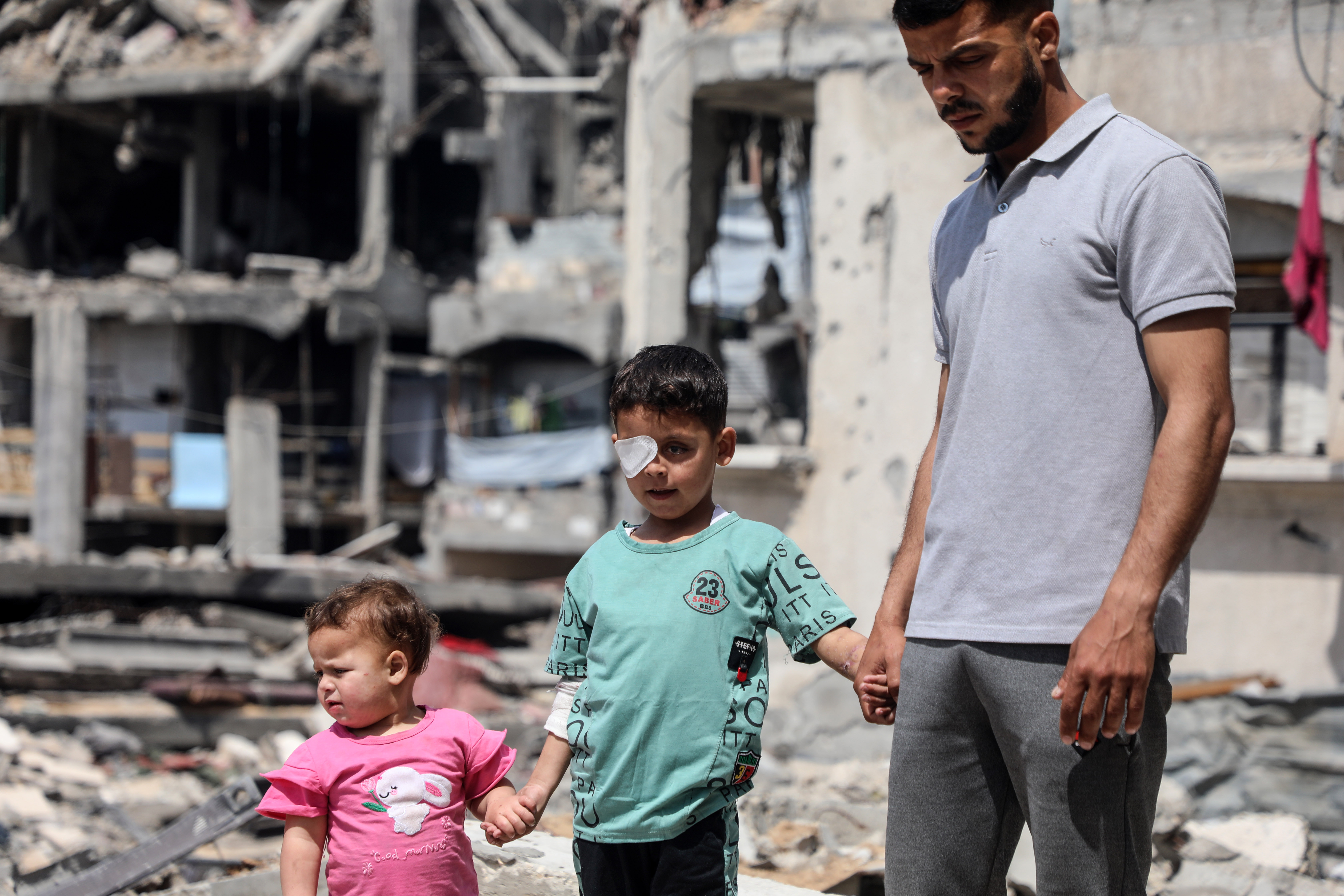 TIMUR TENGAH-GAZA-BEIT LAHIA-ANAK-2