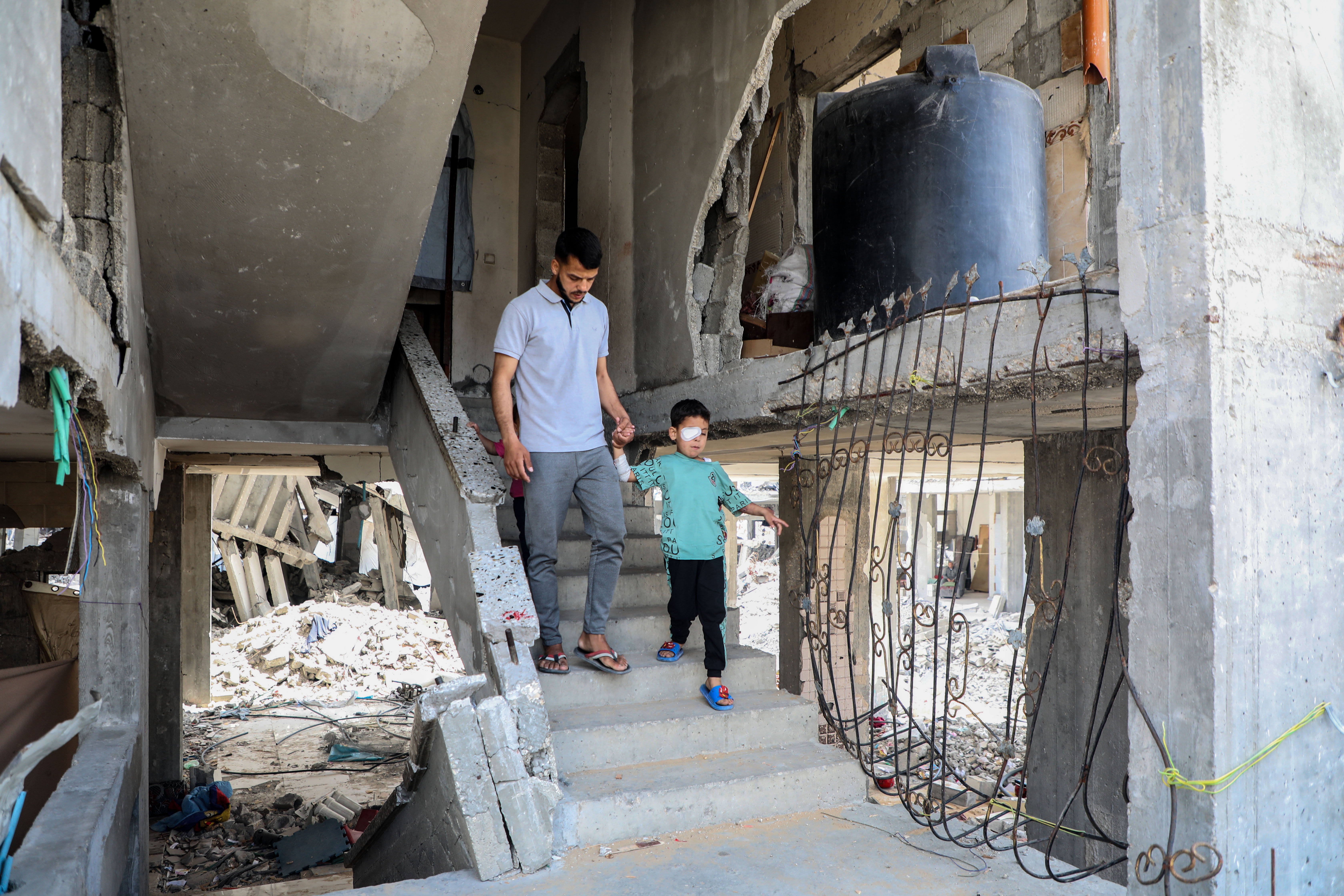 TIMUR TENGAH-GAZA-BEIT LAHIA-ANAK-1