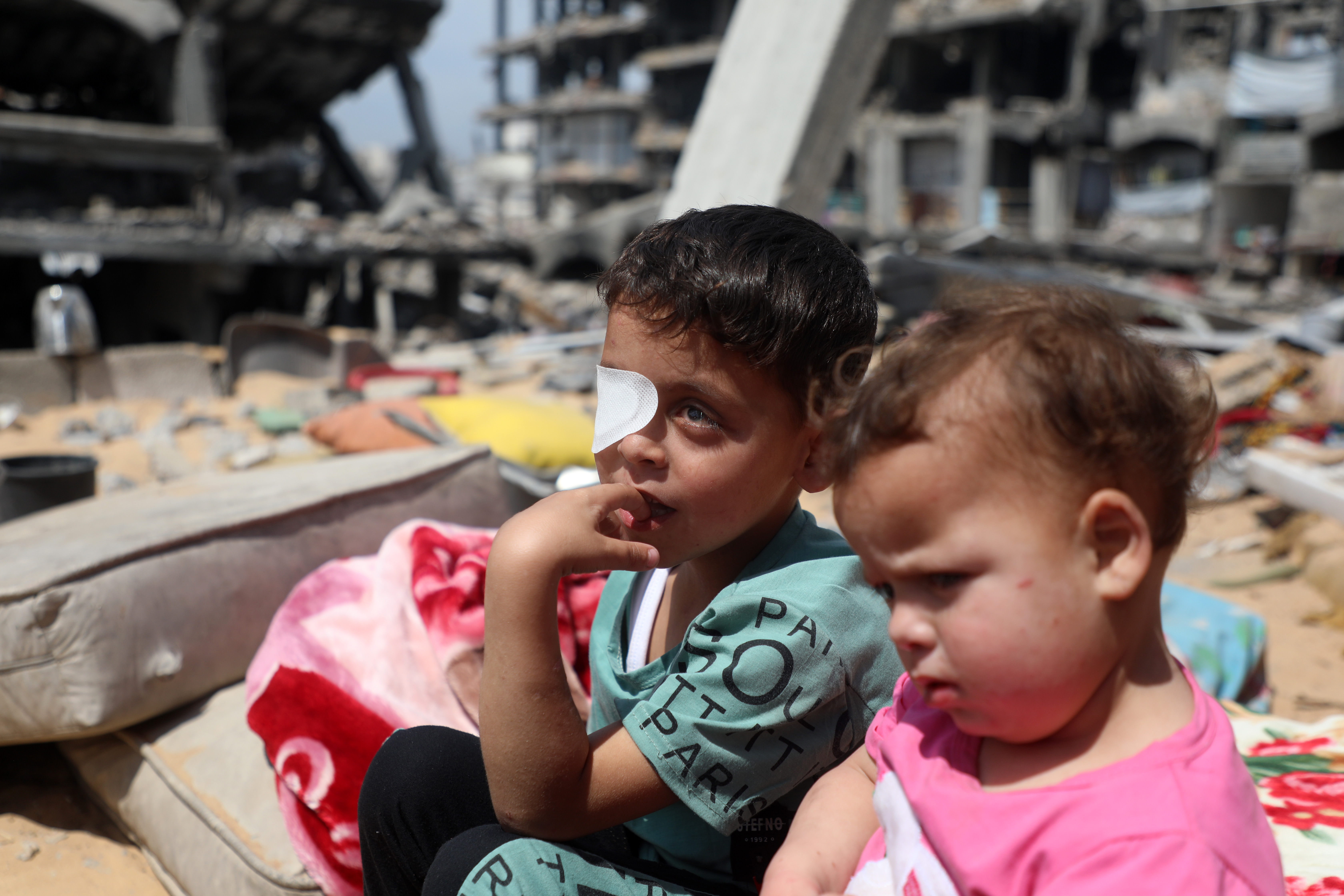 TIMUR TENGAH-GAZA-BEIT LAHIA-ANAK-4