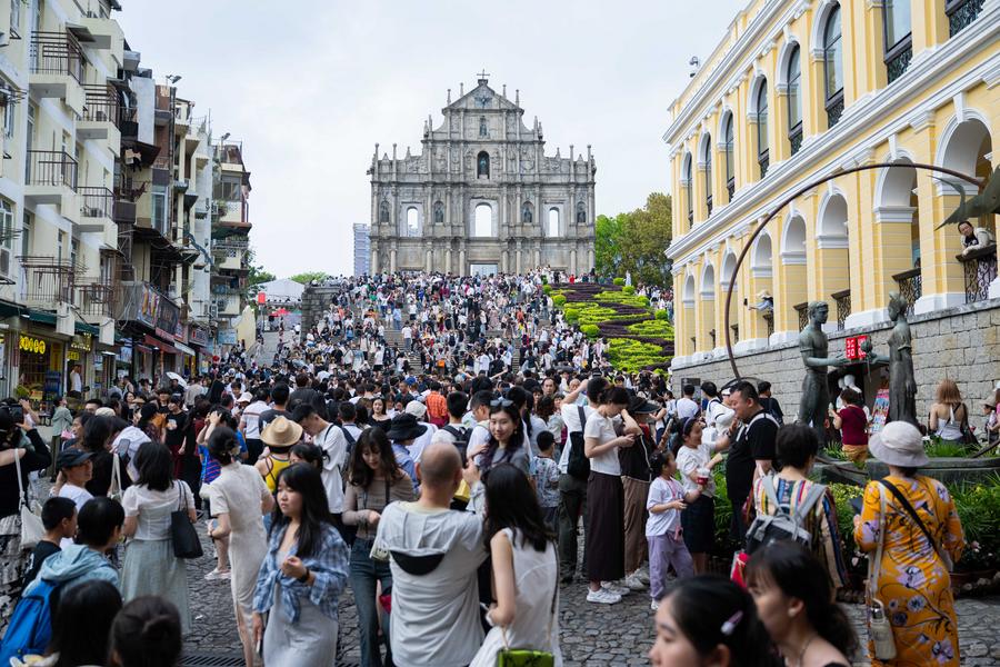 Makau Catat Rekor Arus Tertinggi Wisatawan Selama Libur Hari Buruh-Image-1 Makau Catat Rekor Arus Tertinggi Wisatawan Selama Libur Hari Buruh-Image-1