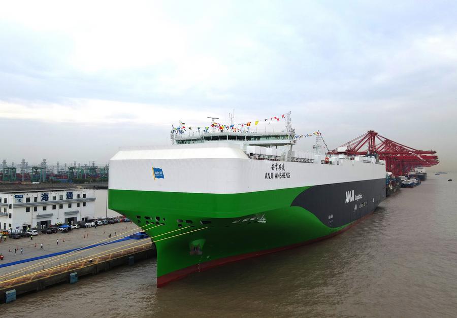 Kapal Pengangkut Mobil Terbesar di Dunia Buatan China Mulai Pelayaran Perdana-Image-2